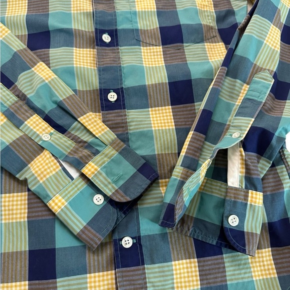 Thomas Mason Archive for J. Crew Slim Plaid Button Up Shirt Men's XS Cotton - Picture 13 of 17